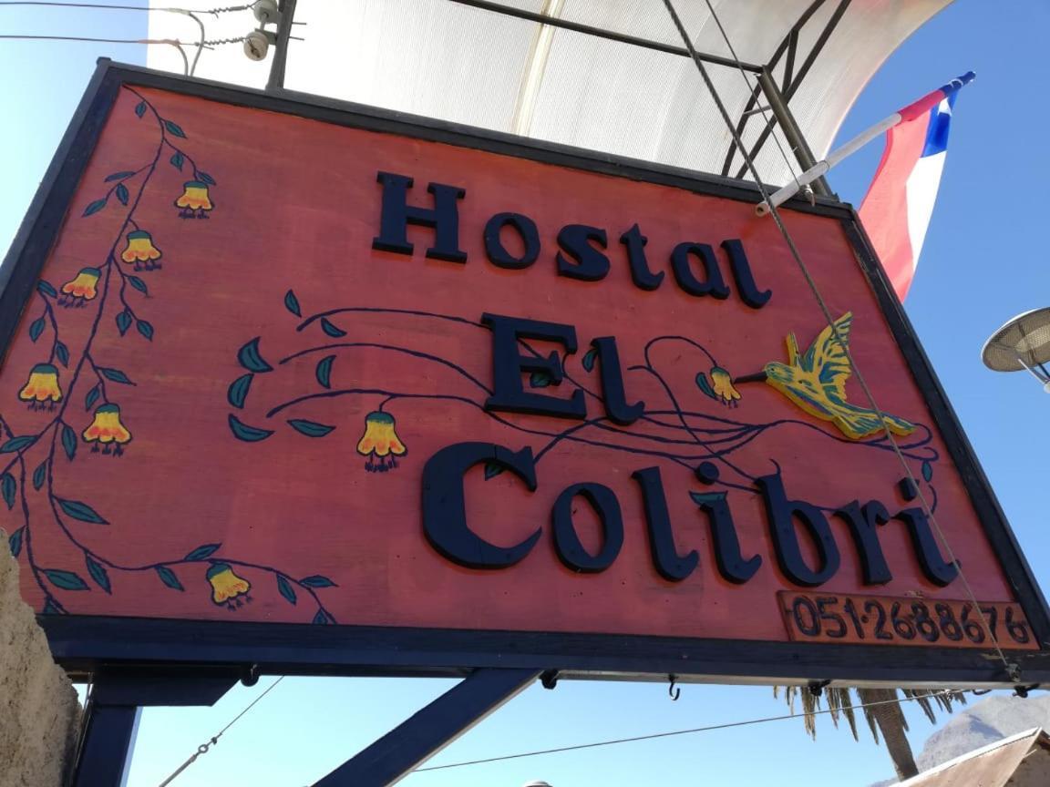 Hostal El Colibri Otel Vicuña Dış mekan fotoğraf